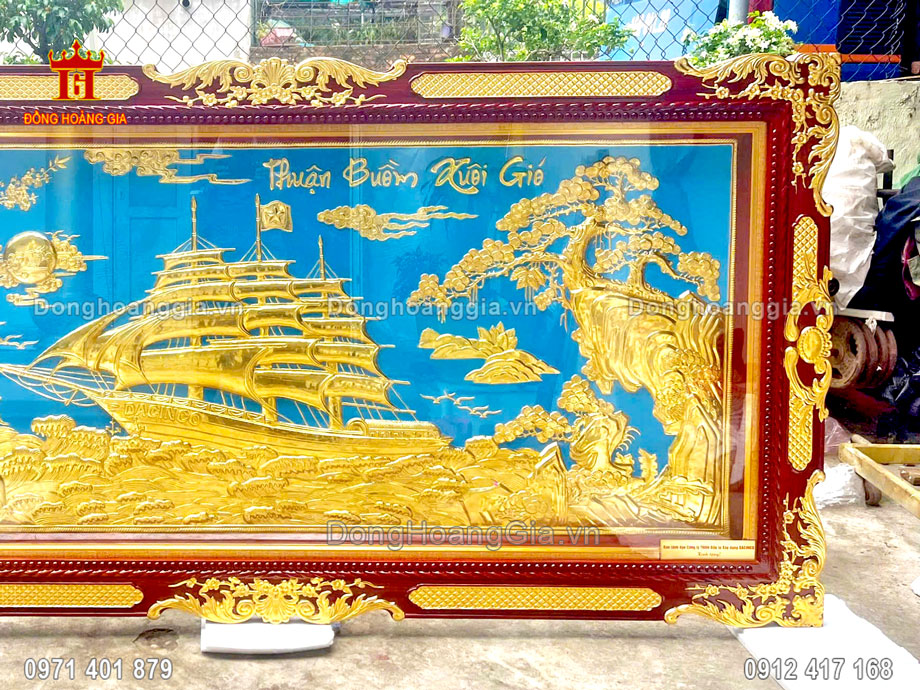 Treo tranh thuận buồm mang lại may mắn tài lộc cho gia chủ